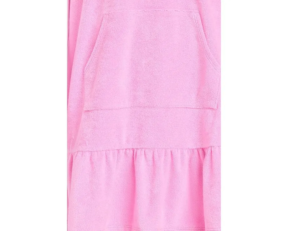 Пляжное платье Terry Hooded Swim Dress с капюшоном и карманом