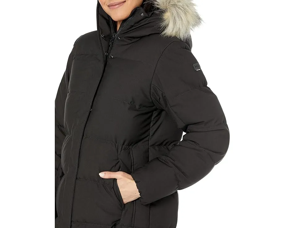 Пуховая парка Blossom с высоким ворсом и съемным искусственным мехом