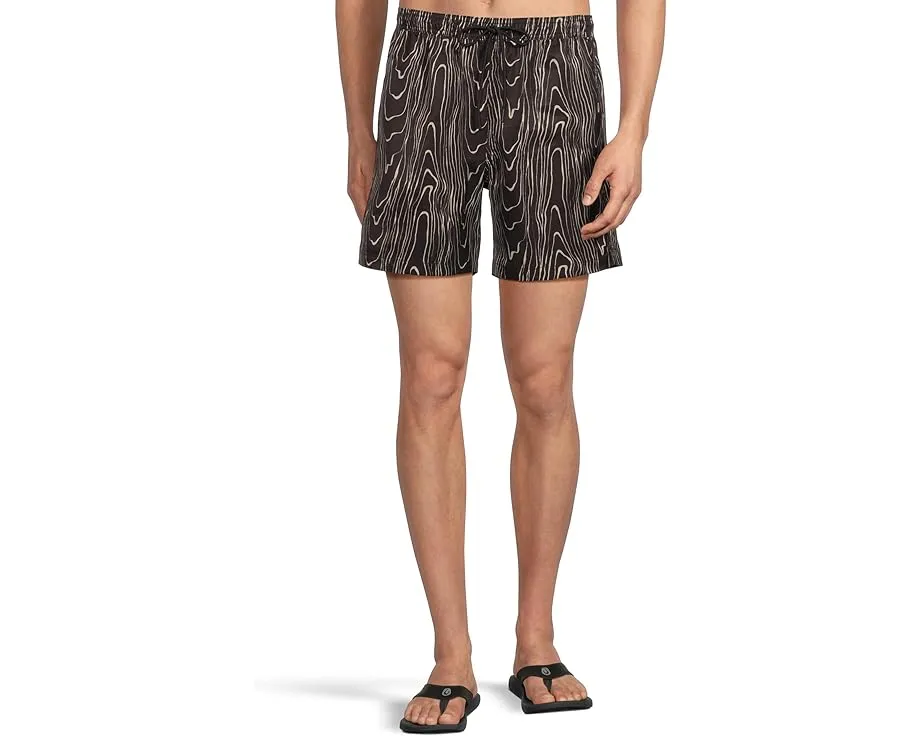 Шорты Chubbies The Waveforms 6 дюймов (15.24 см) с эластичным поясом и принтом