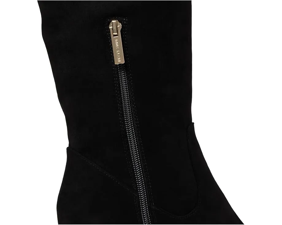 Ботильоны Anne Klein Wei до колена с острым носком и квадратным каблуком