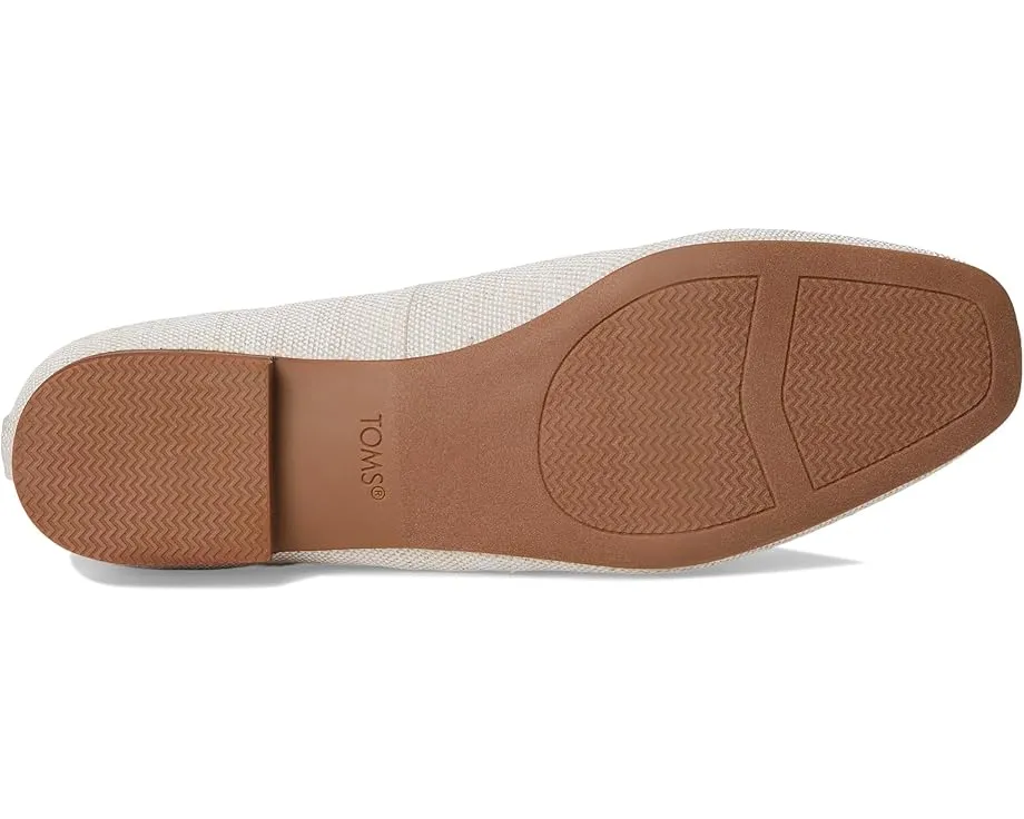 Туфли-лодочки TOMS Bianca из замши с квадратным носком и ремешком