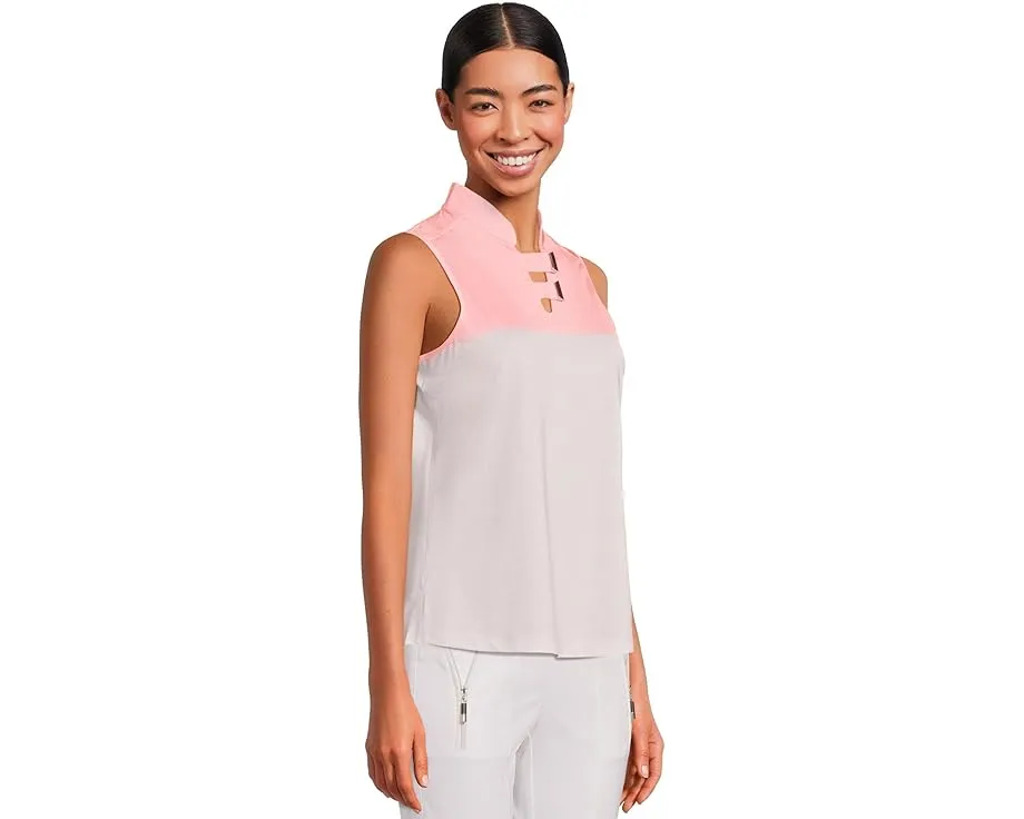 Поло Jamie Sadock без рукавов с точечным принтом Dotted Up