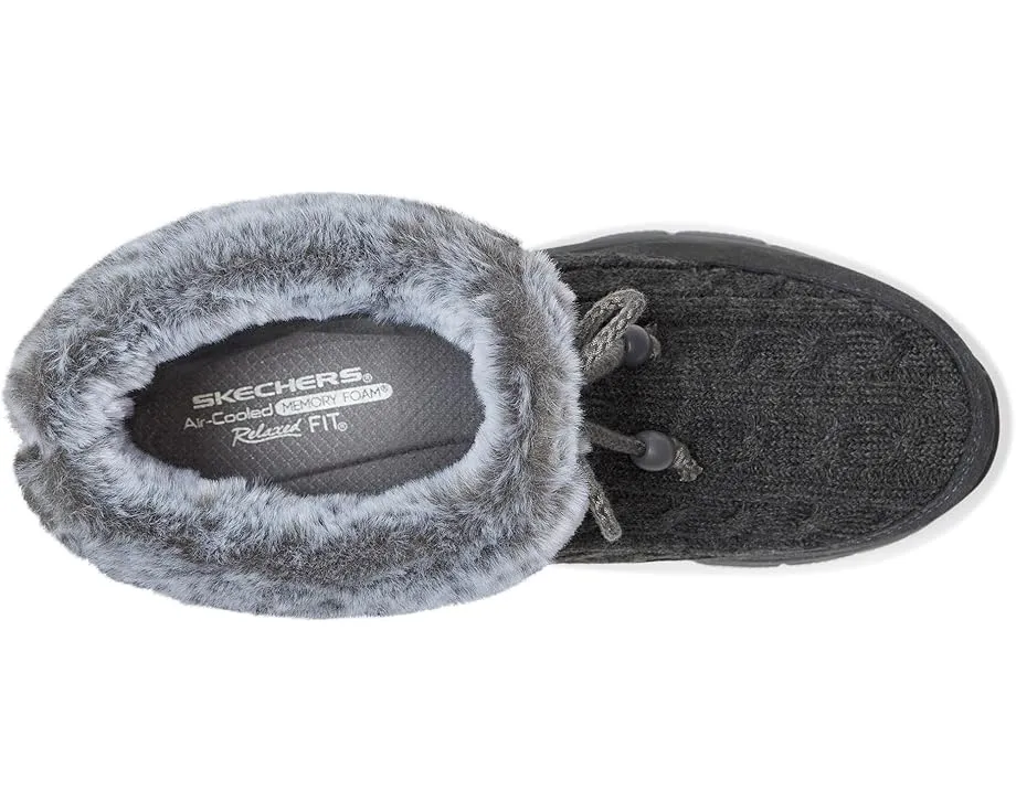 Ботильоны SKECHERS Easy Going Fall Ice Angel с мехом и памятью формы