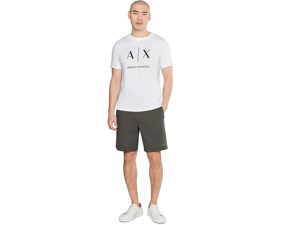 Armani Exchange Футболка из хлопкового джерси приталенного кроя