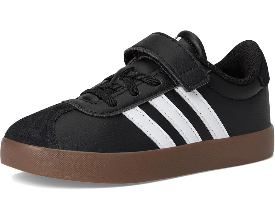 Кроссовки Adidas VL Court 3.0 с эластичными шнурками для детей