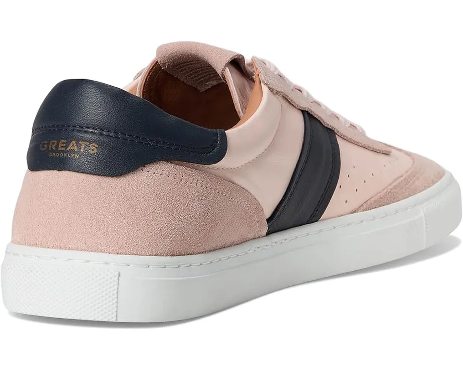 Кроссовки GREATS Charlie из итальянской кожи и замши с резиновой подошвой