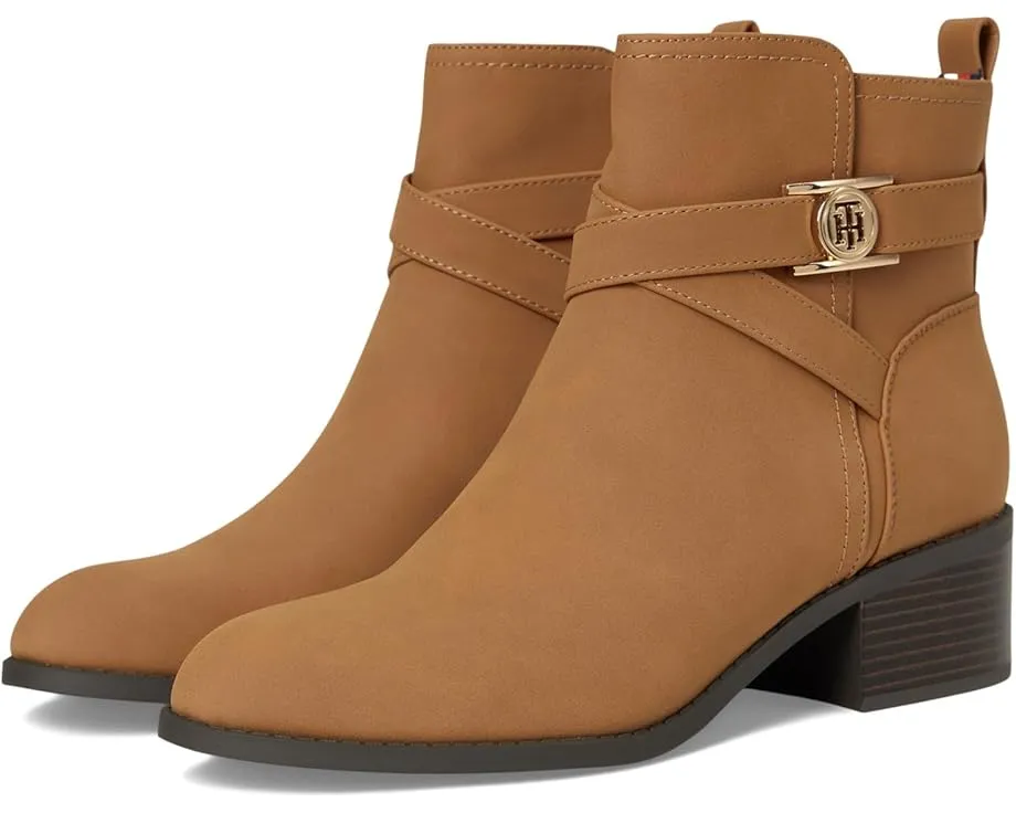 Ботильоны Tommy Hilfiger Dazni на устойчивом каблуке с миндалевидным носком