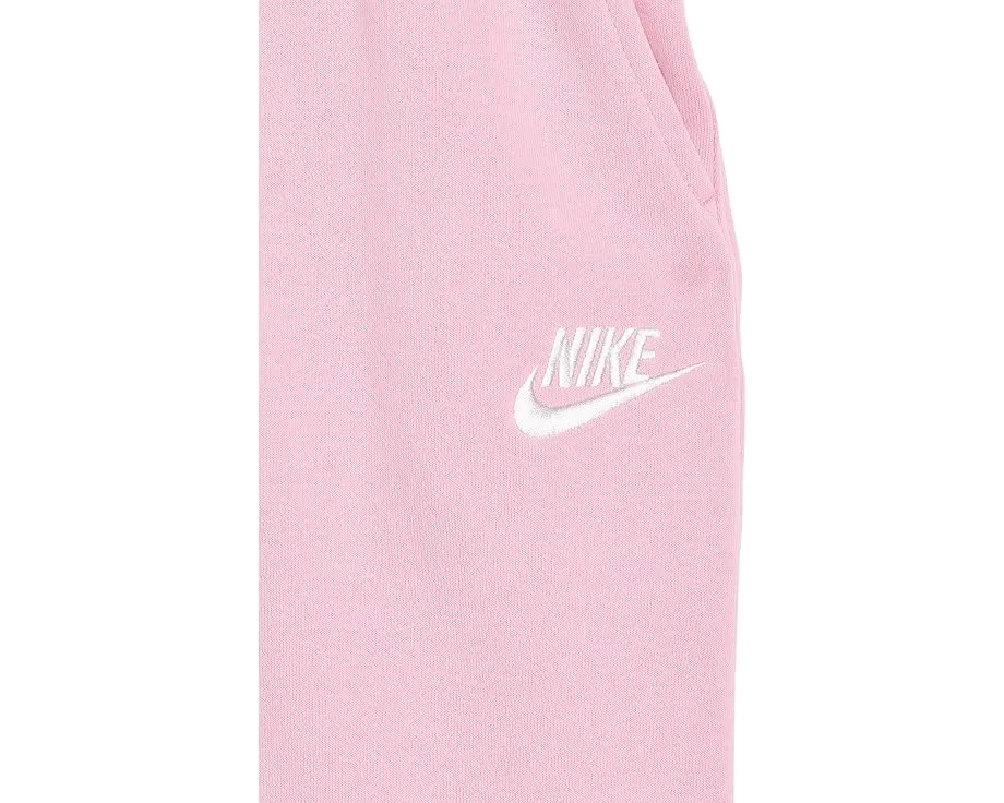 Детские джоггеры Nike Futura Club на флисе унисекс нежно-розовые