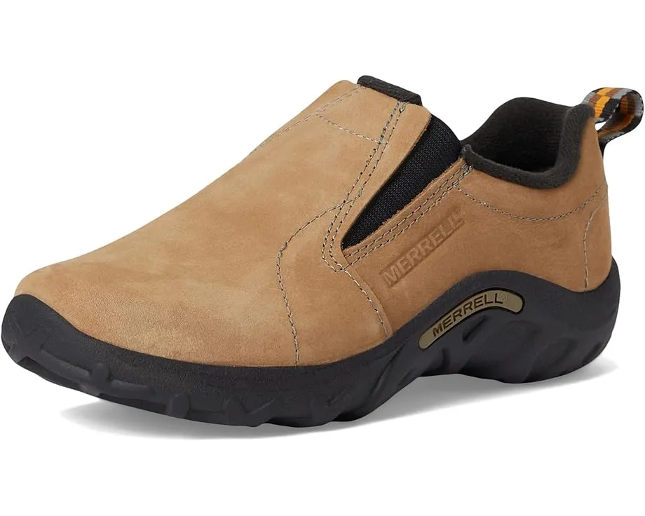 Merrell Kids Jungle Moc кожаные мокасины для детей с эластичными вставками