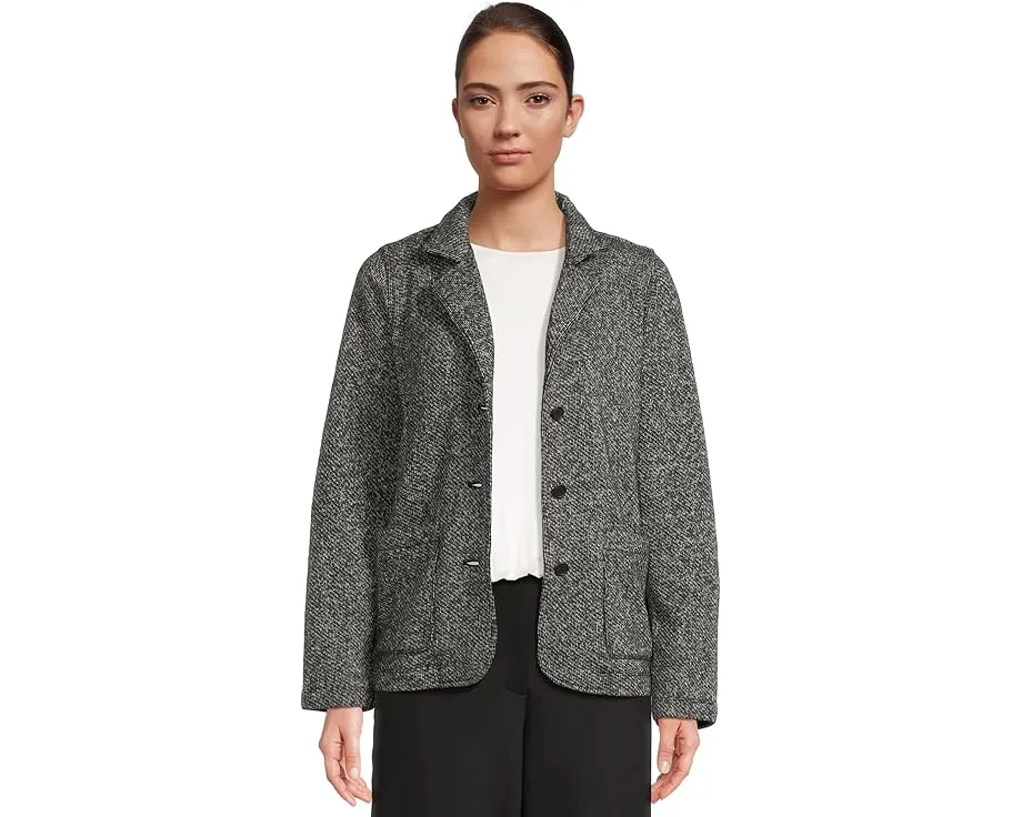 Куртка Eileen Fisher со стойкой и двухсторонней молнией