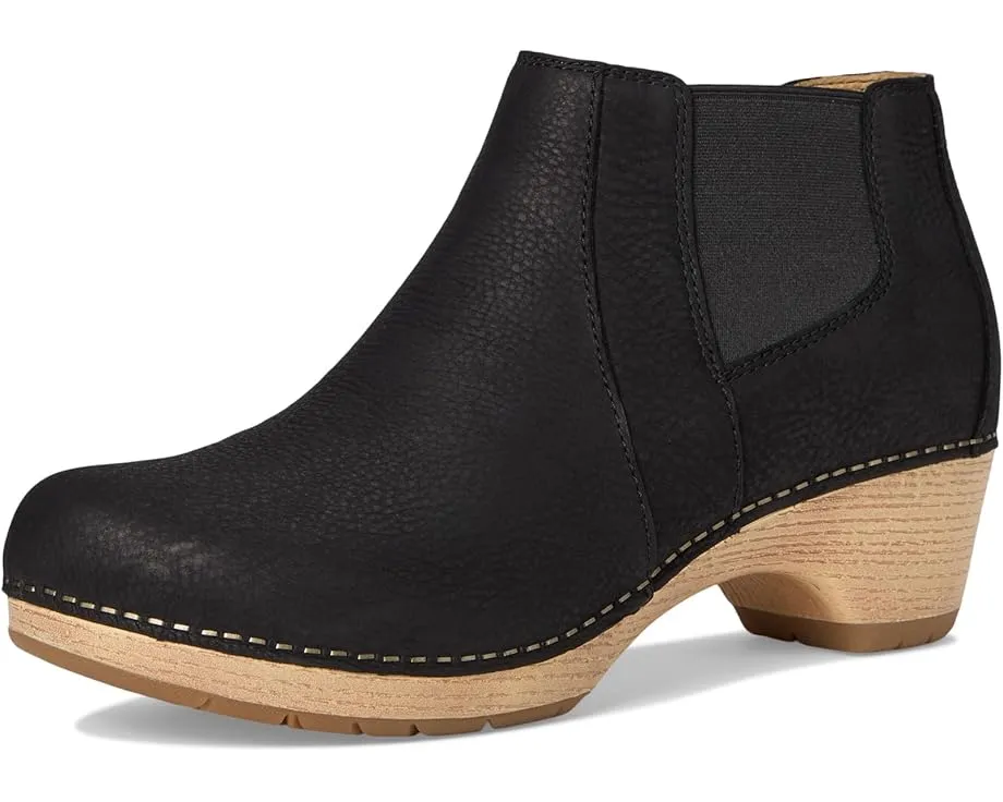 Ботильоны Dansko Lane с эластичными вставками и светлой подошвой