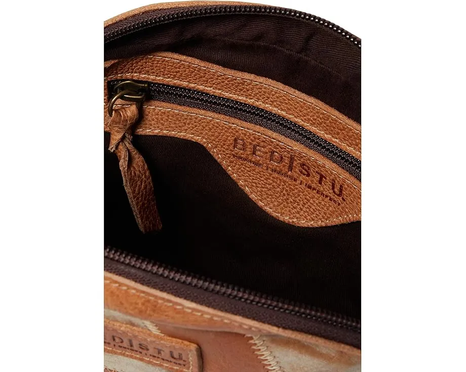 Сумка Bed Stu Abundanace с клетчатым принтом и съемным ремнем через плечо