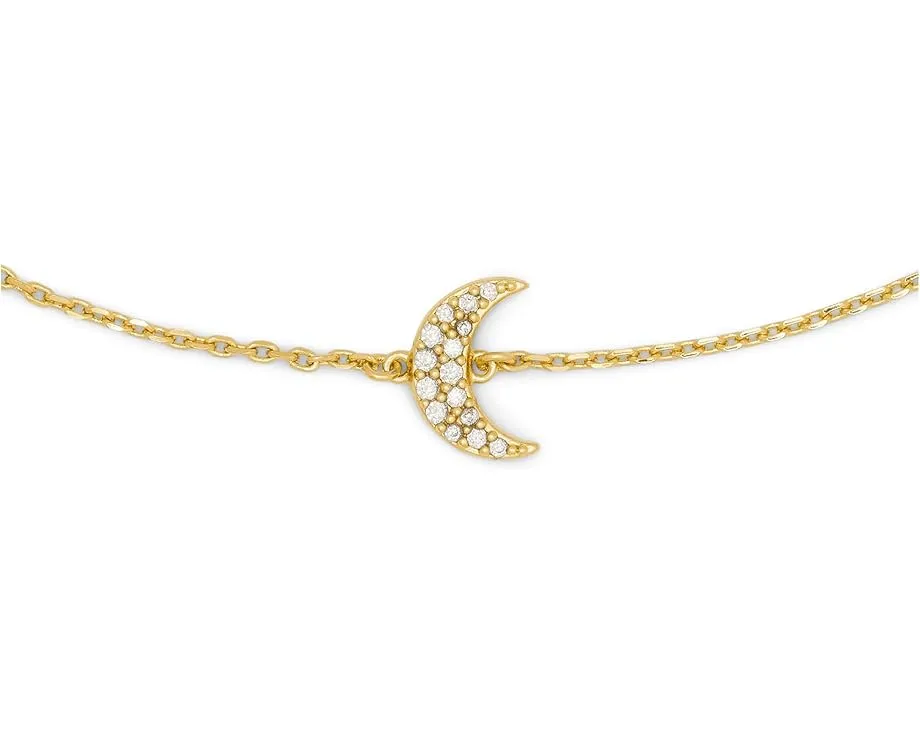 Браслет You're A Gem Pave Moon с подвеской в виде полумесяца от Kate Spade New York