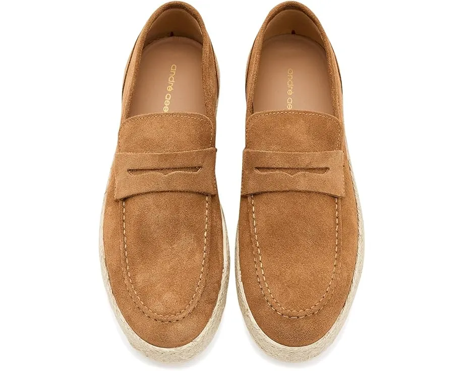 Лоферы Mateo из премиальной замши с деталью penny keeper