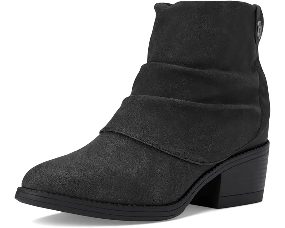 Ботильоны Riley Booties из искусственной замши с меховой отделкой