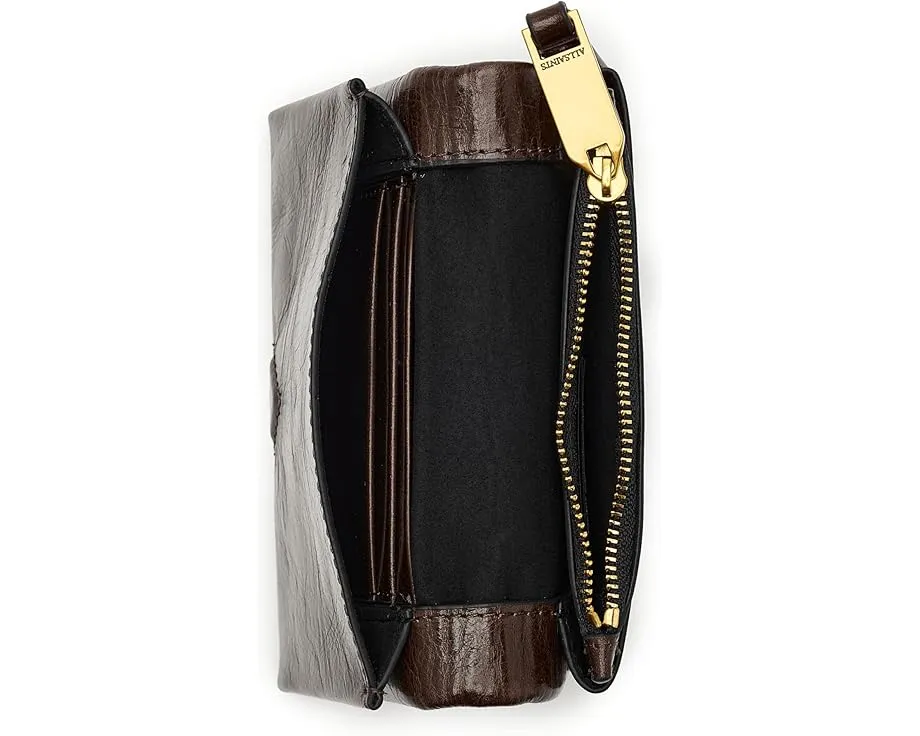 Кошелек AllSaints Harluna из мягкой кожи со множеством слотов