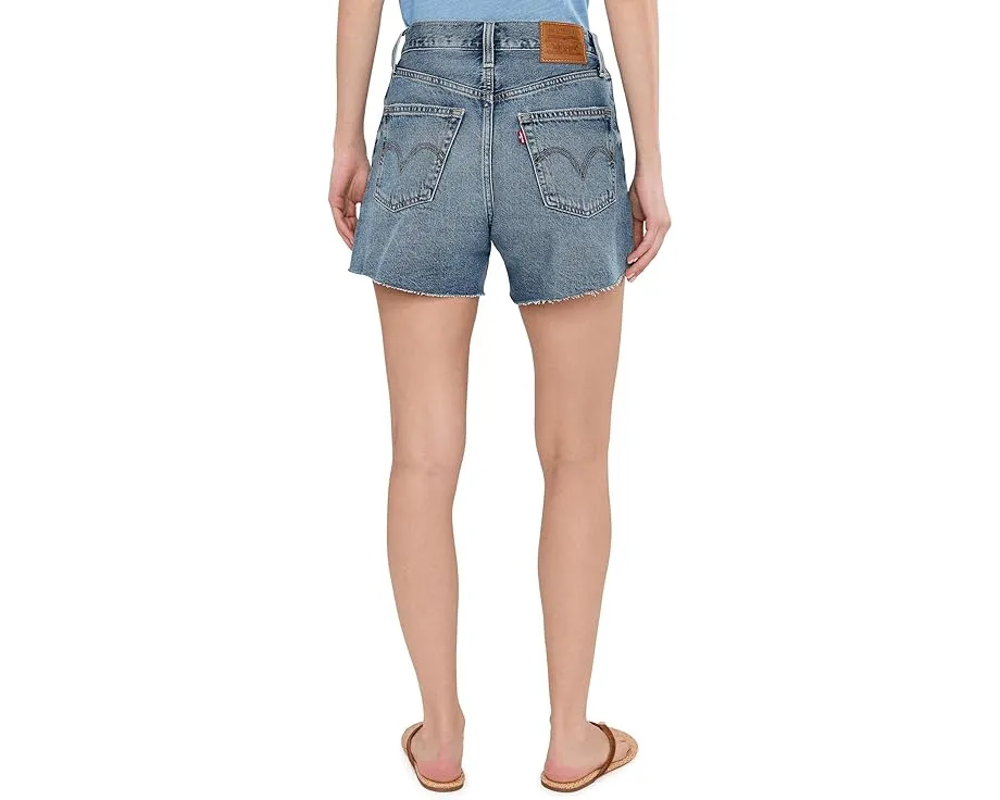 Шорты Levi's® Premium Ribcage Short Zip с высокой посадкой и застежкой-молнией