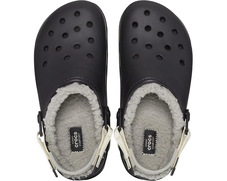 Утепленные кроксы Crocs All Terrain Lined Clog с регулируемым задним ремешком