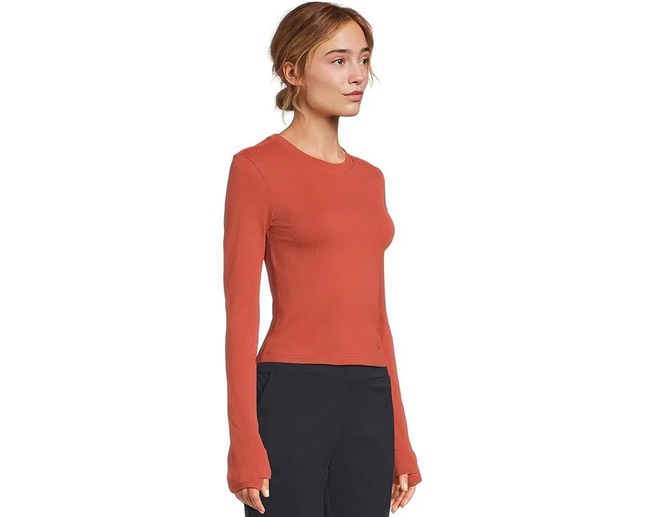 Лонгслив Peak Knit с укороченным кроем и технологией HeiQ Mint