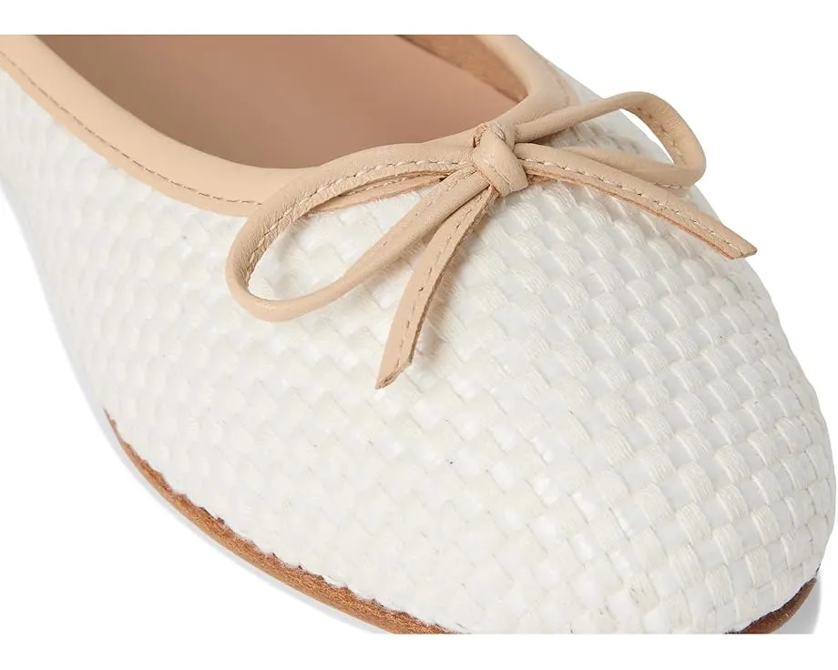 Балетки French Sole Marge из конопляного полотна с бантом и стелькой EVA