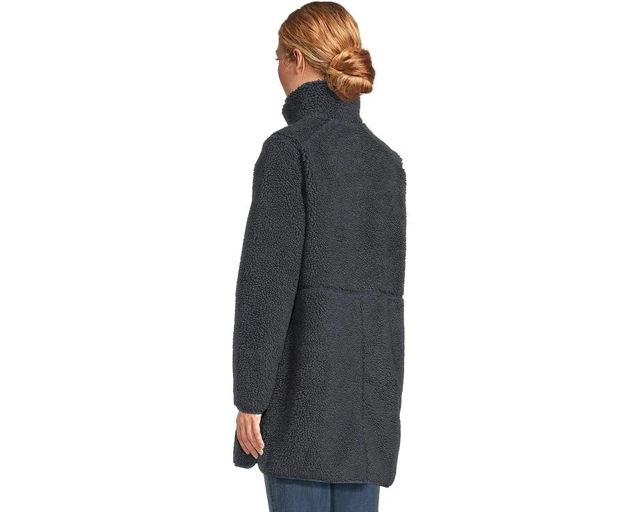 L.L.Bean Куртка Sherpa с высоким воротником и застежкой на кнопках