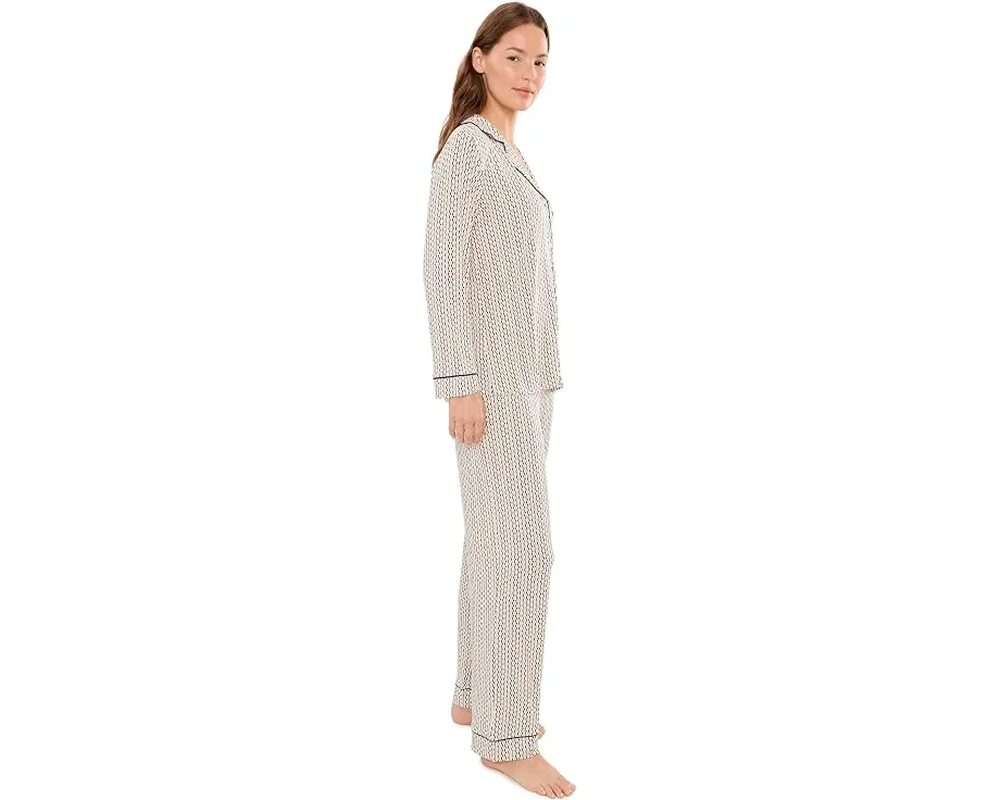 Пижама Gisele Printed The Long PJ Set Eberjey