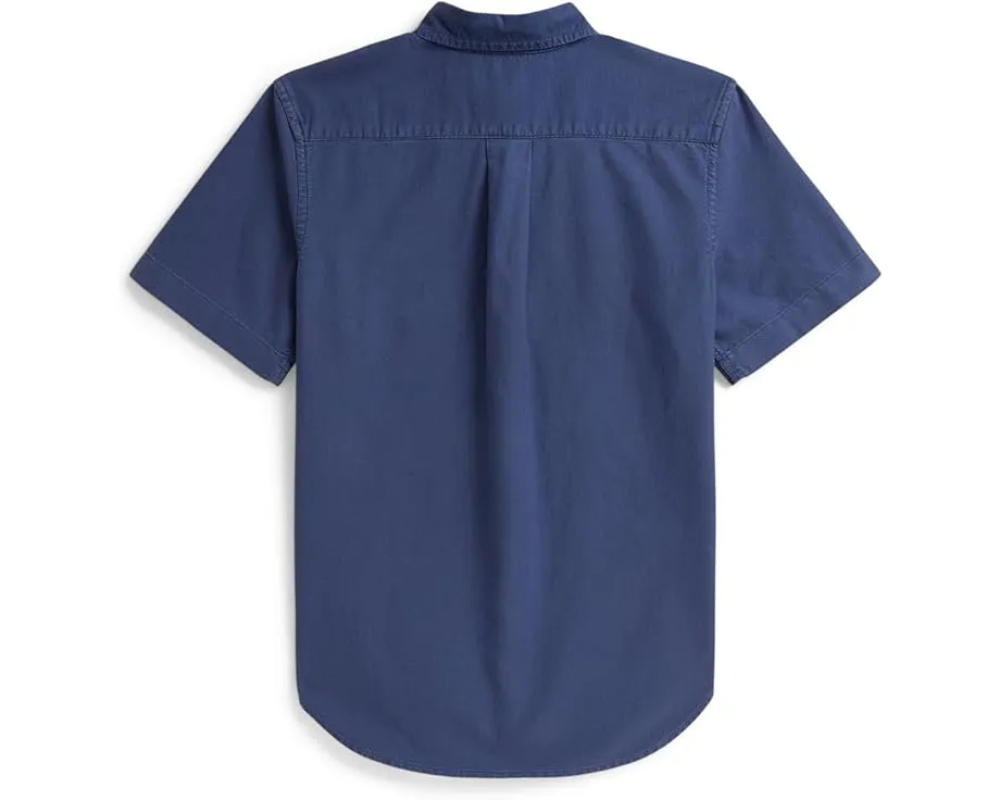 Оксфордская рубашка Polo Ralph Lauren из крашеного хлопка для детей старшего возраста
