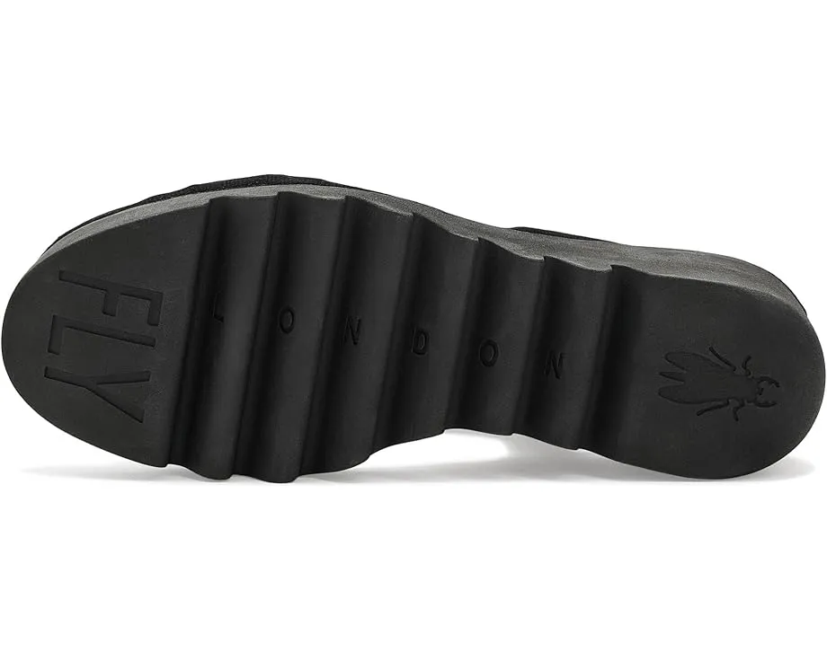 Сандалии FLY LONDON Beik618fly на танкетке с регулируемым ремешком на липучке