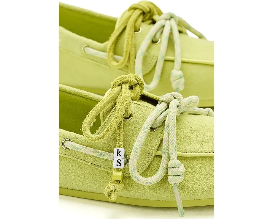 Мокасины Know The Ropes из мягкой замши с квадратным носком