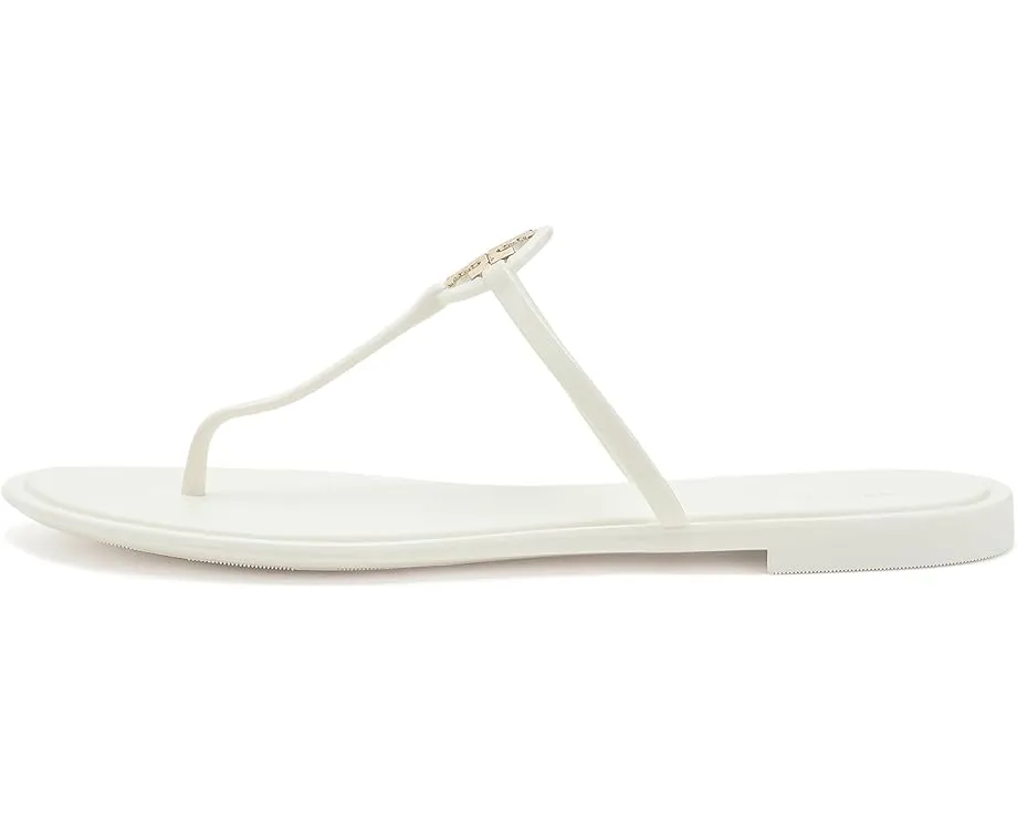 Желейные босоножки Tory Burch Mini Miller с логотипом Double T