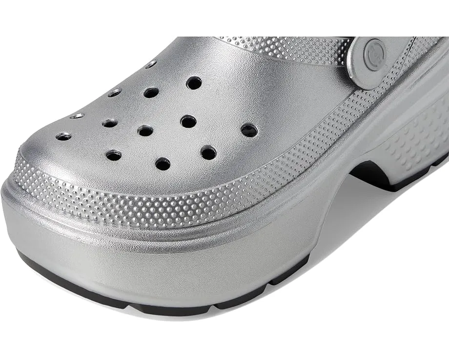 Кроксы Stomp Clogs с массивной подошвой из EVA и возможностью персонализации