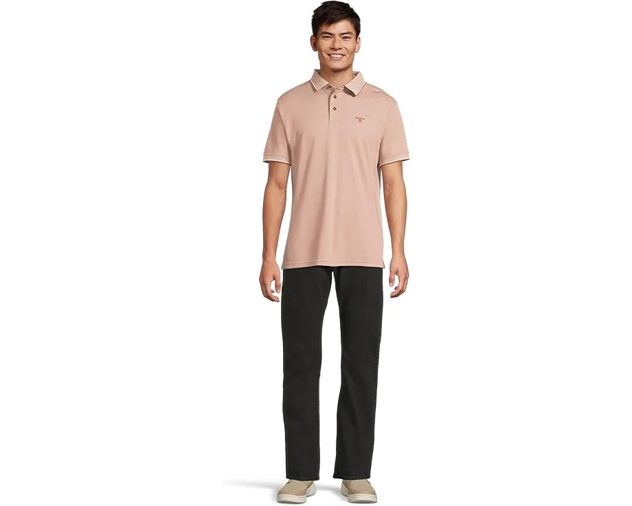 Polo Barbour Heydon Performance с жаккардовым воротником и клетчатой отделкой