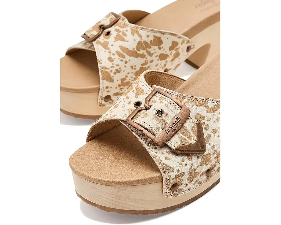 Сандалии Dr. Scholl's Original Rodeo на платформе с деревянной подошвой