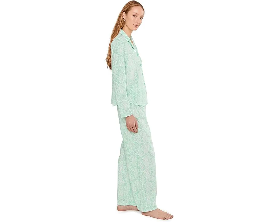 Пижамный комплект Minky Fleece с нагрудным карманом и повязкой Karen Neuburger