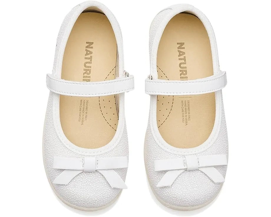 Туфли Mary Jane Naturino Claries 2 с пайетками и бантом для девочек