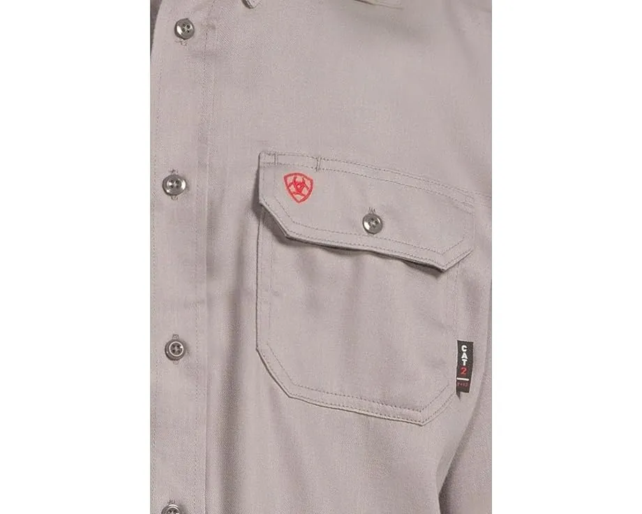 Рабочая рубашка Ariat FR Solid с длинными рукавами и огнестойкой тканью