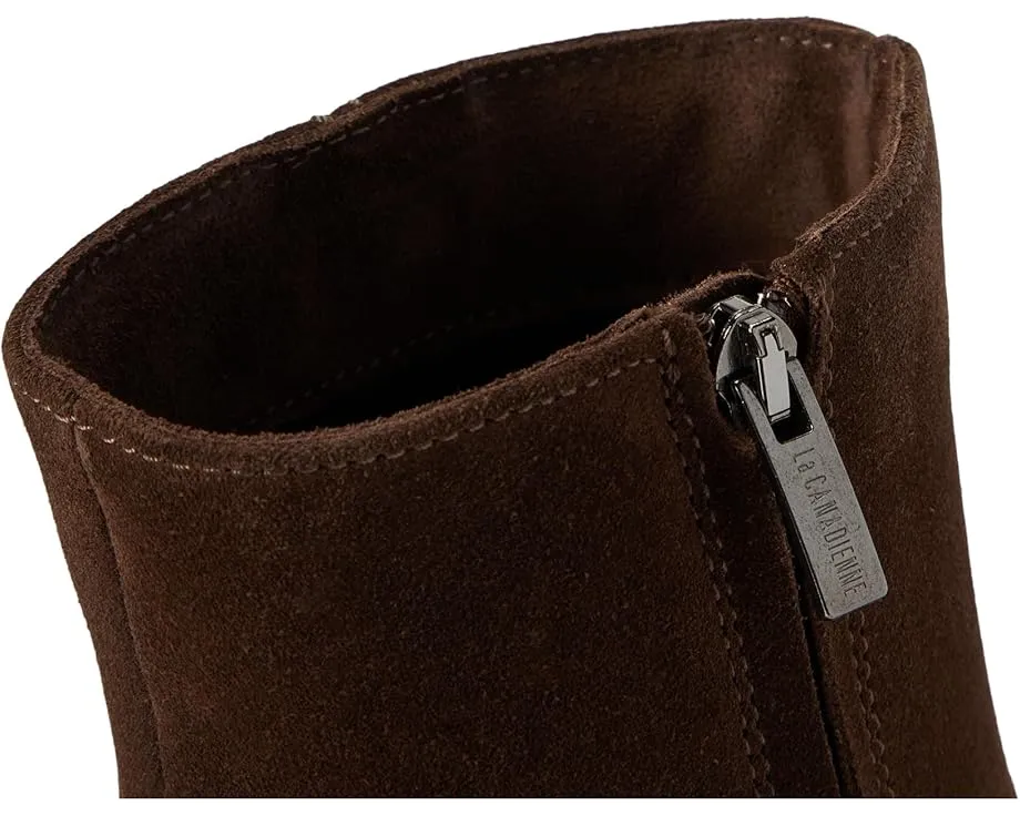 Ботильоны La Canadienne Julius с квадратным носком и технологией City Dry из итальянской кожи