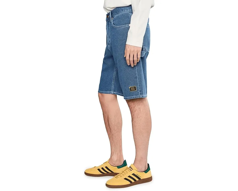 RVCA Джинсовые шорты Dayshift в стиле Blue Collar