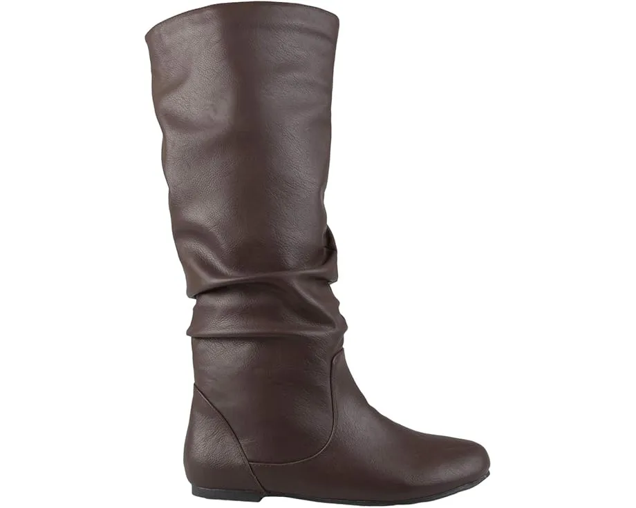 Сапоги Jayne с округлым носком и свободным силуэтом Journee Collection