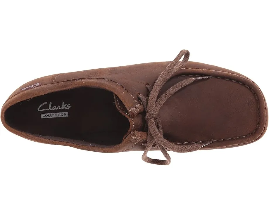 Мокасины Clarks Padmora с ручной строчкой на носке и стелькой из натурального крепа