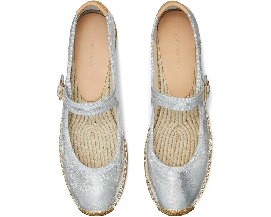 Эспадрильи Tory Burch Mary Jane с ремешком и джутовой подошвой