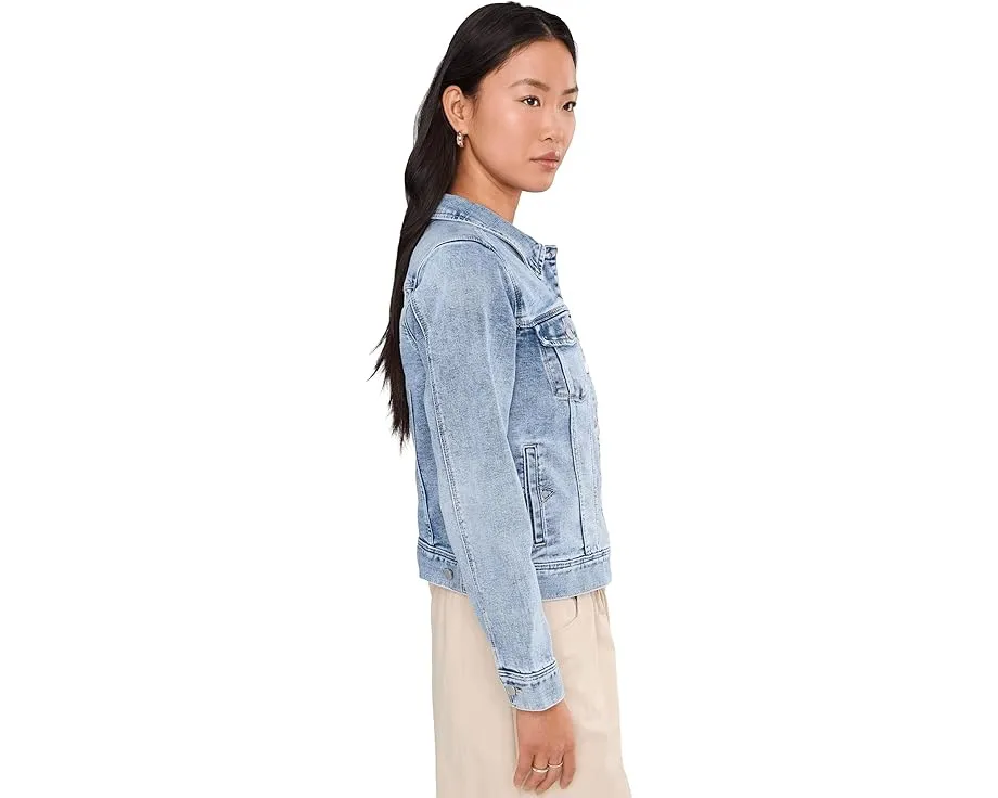 Джинсовая куртка Liverpool Los Angeles Classic с эластичностью и накладными карманами