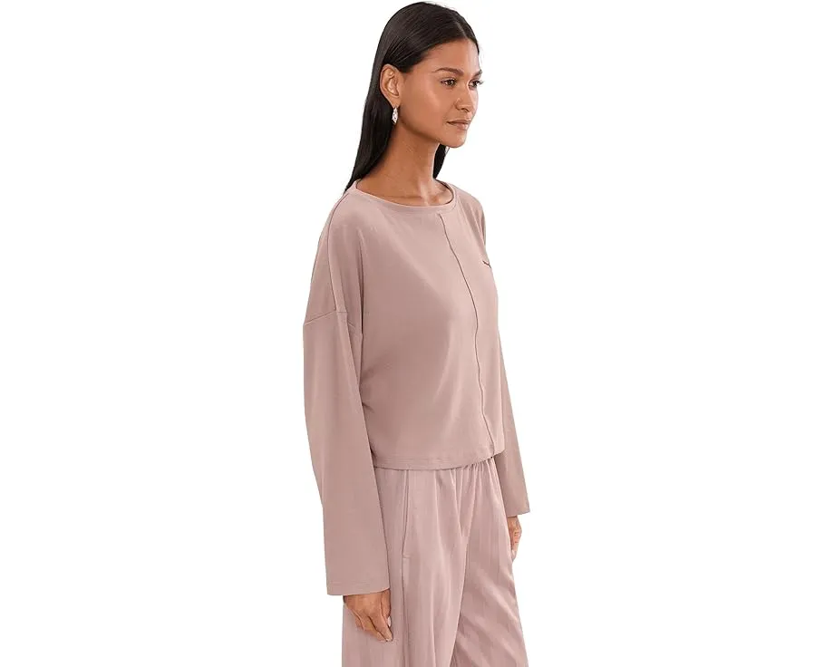 Cloudspun Ribbed Slouchy Long Sleeve Tee