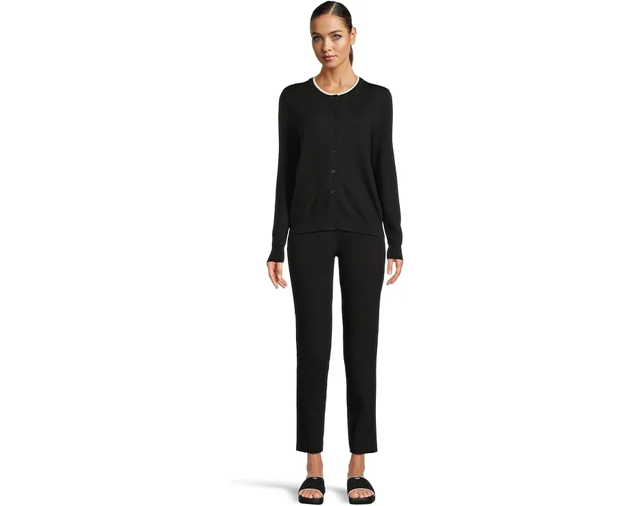 Кардиган Elliott Lauren Modal Knits на пуговицах с двойным воротником