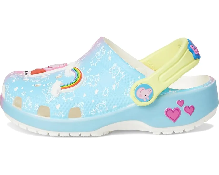 Детские сабо Crocs Classic с героями Peppa Pig для малышей