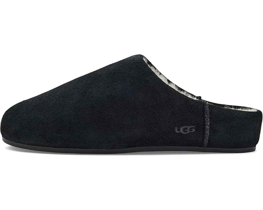 Тапочки UGG Elea Slip-On из замши с овчиной и водонепроницаемостью