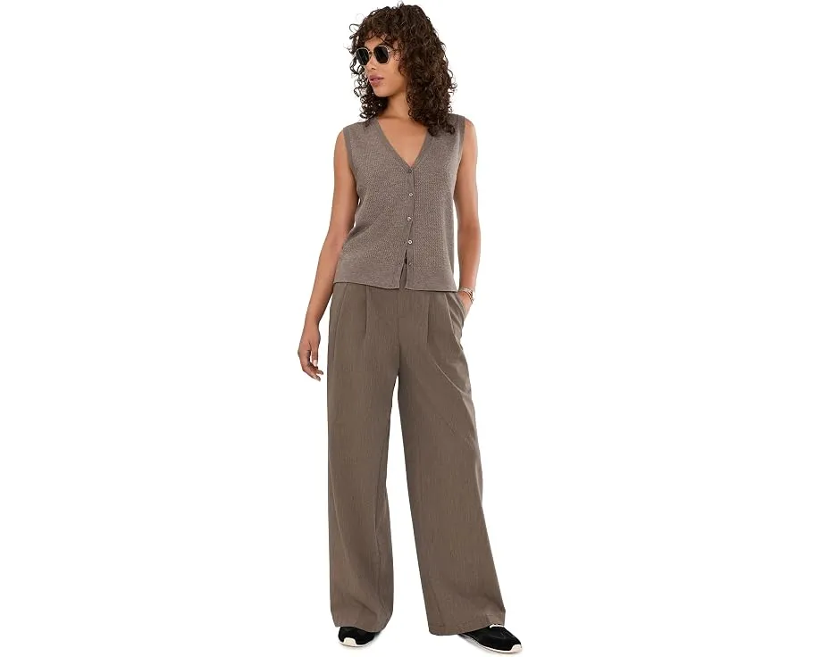 Брюки Alysha Wide Leg длиной 81 см от Varley с высокой талией