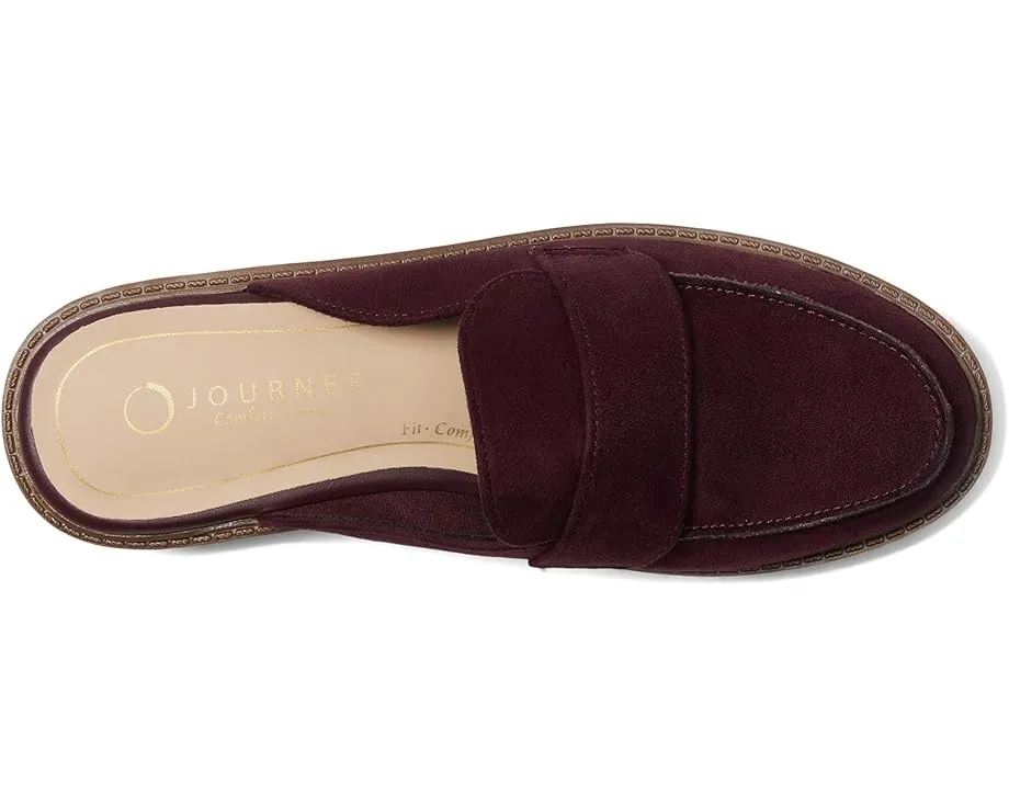 Балетки Miycah на платформе с миндалевидным носком Journee Collection