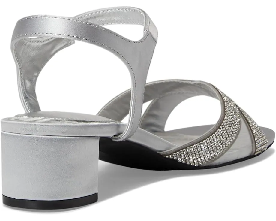 David Tate Босоножки Holiday на каблуке со стразами