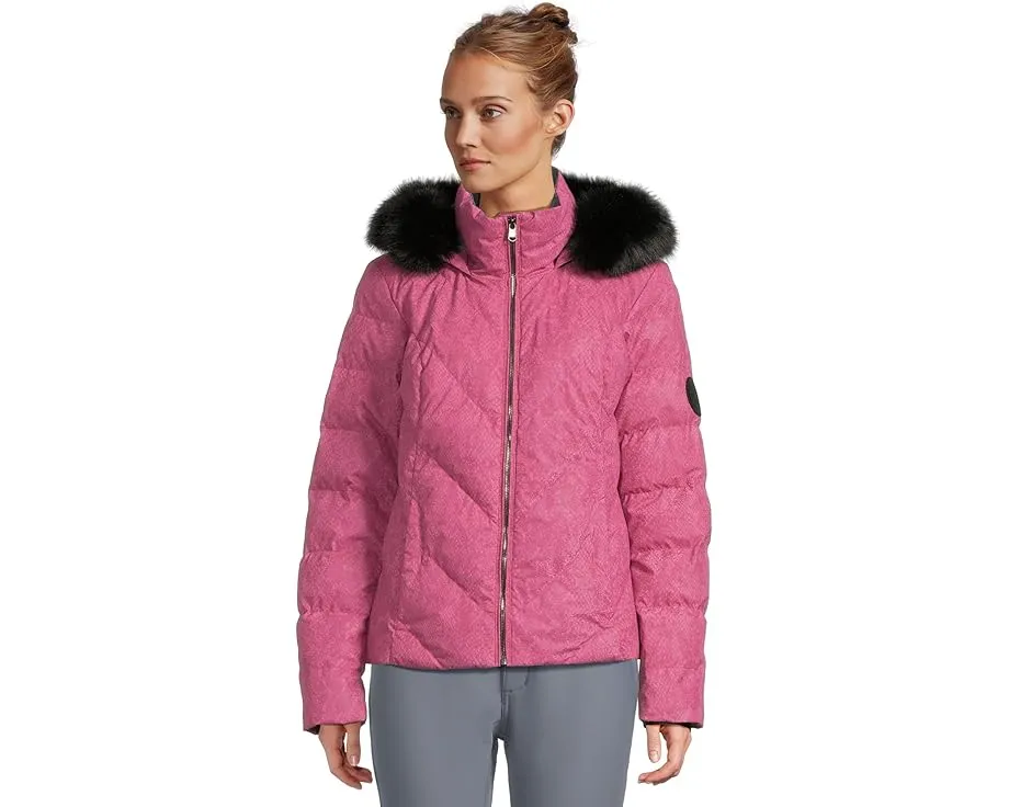 Obermeyer Куртка Bombshell с утеплителем FiberDown и съемным мехом